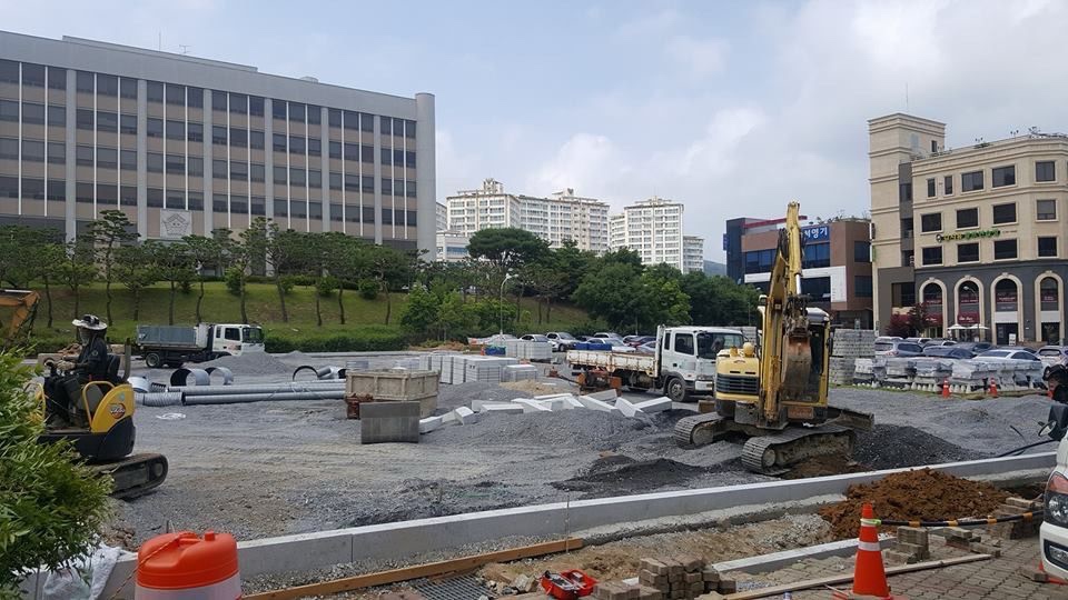 New building construction